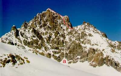 SW Face of Bishop